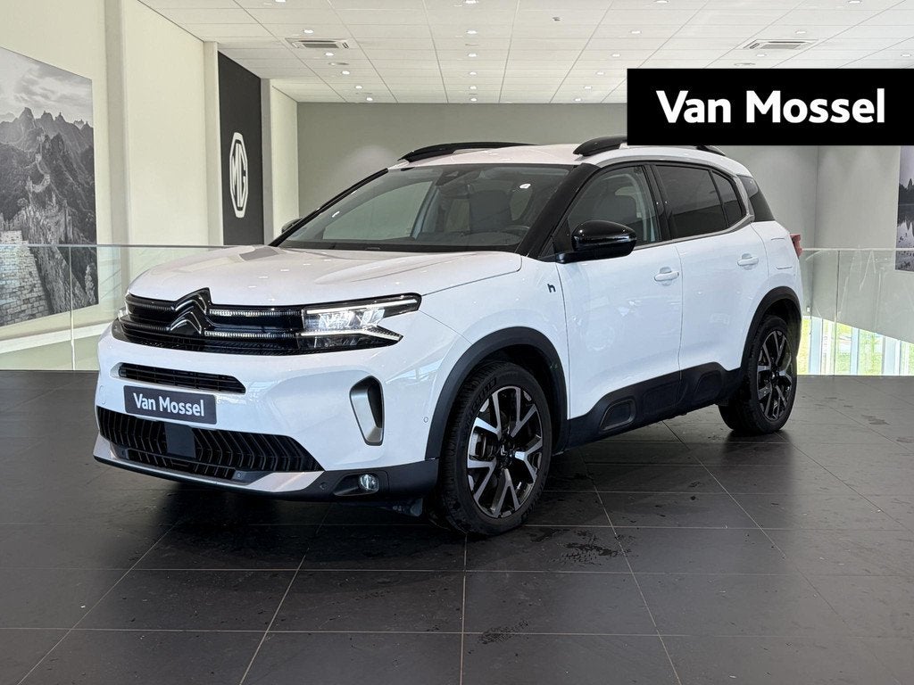 Citroen C5 Aircross 1.6 Plug-in Hybrid 225 Shine Zeer zuinig, Auto's, 12 maanden, 14 kWh, Gebruikt, Euro 6