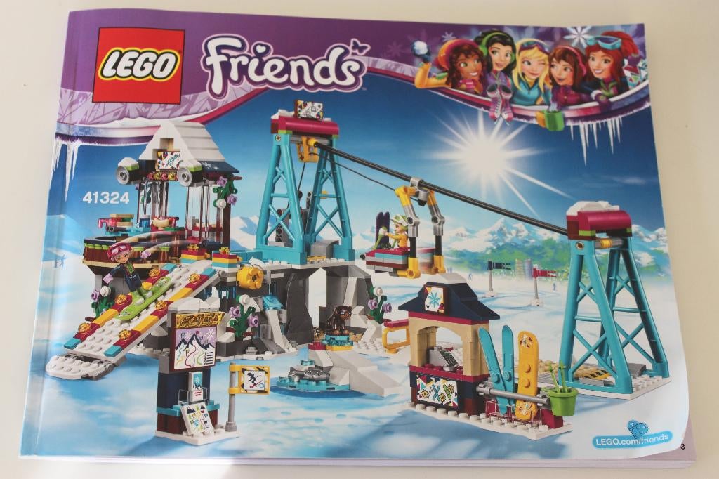 Lego Friends 41324 Skilift, Kinderen en Baby's, Speelgoed | Duplo en Lego, Compleet, Lego, Friends, Ophalen of Verzenden