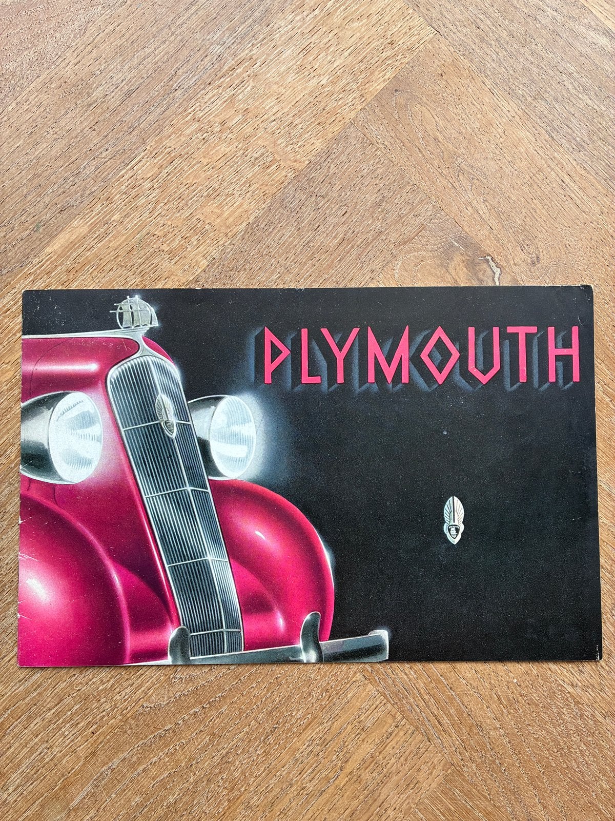 1935 Plymouth brochure, Verzenden, Zo goed als nieuw, Overige merken