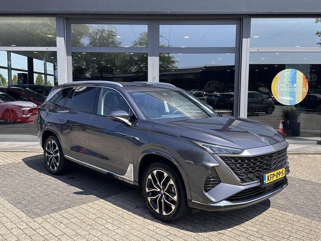 MG MGS9 1.5 PHEV Aut. Premium | Panoramadak | Led Sfeerlicht, Auto's, MG, 12 maanden, Gebruikt, 4 cilinders, Bedrijf