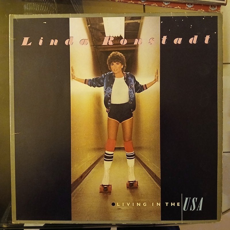 Linda Ronstadt - Living in the USA LP, LP, Gebruikt, Ophalen of Verzenden, Country