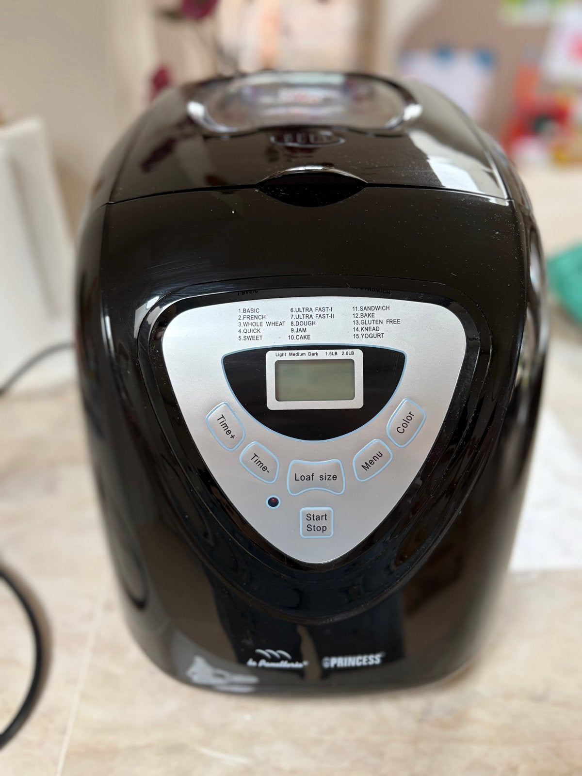 Princess Broodbakmachine 152009 - Nieuw, 800 tot 1200 gram deeg, Nieuw, Kijkvenster, Ophalen