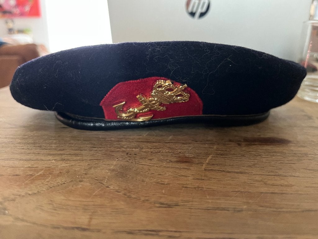 Mariniers baret, Ophalen of Verzenden, Marine, Nederland, Helm of Baret