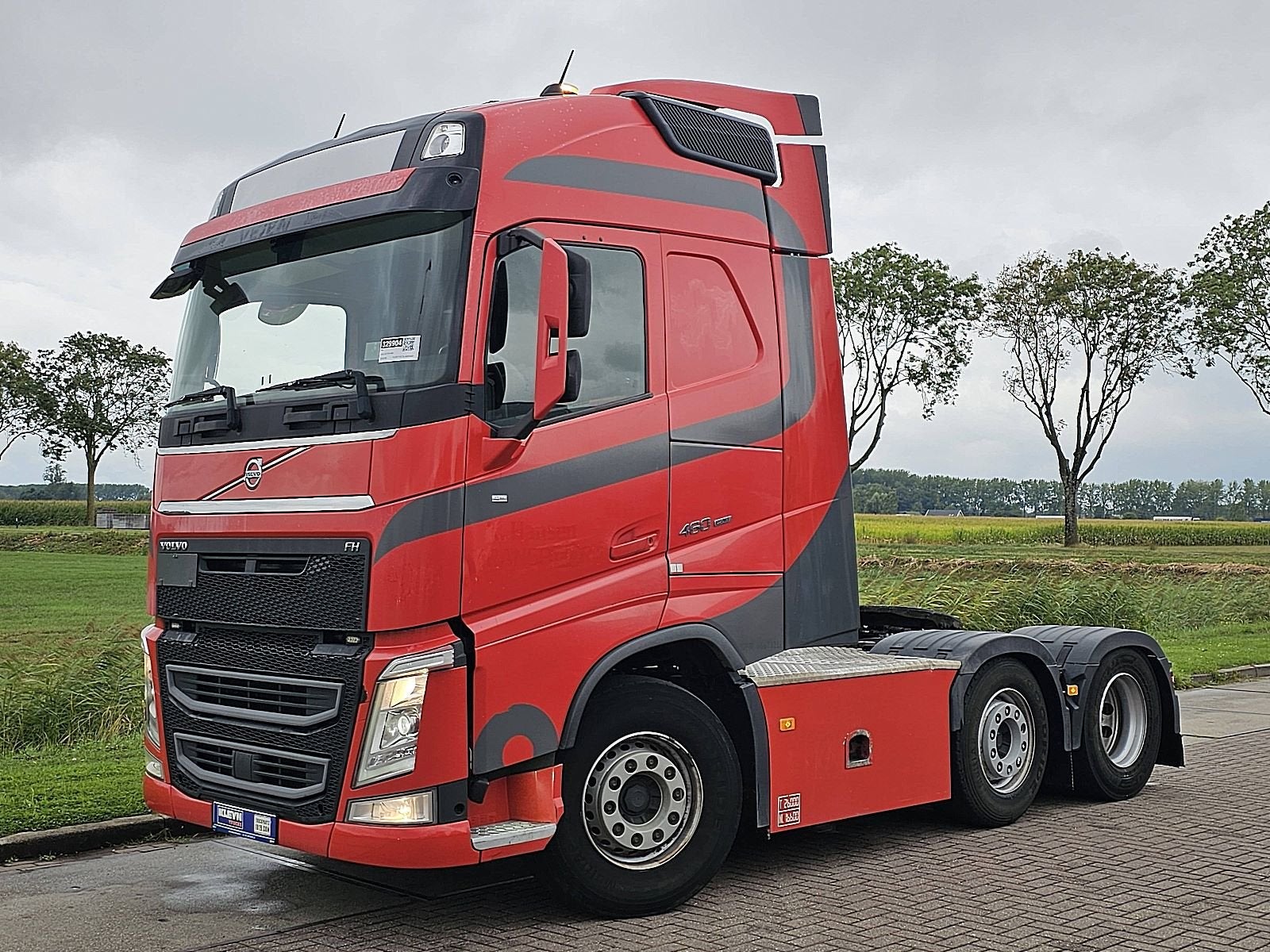 VOLVO FH 460 6x2 xenon skirts, Auto's, Automaat, Euro 6, Bedrijf, Diesel