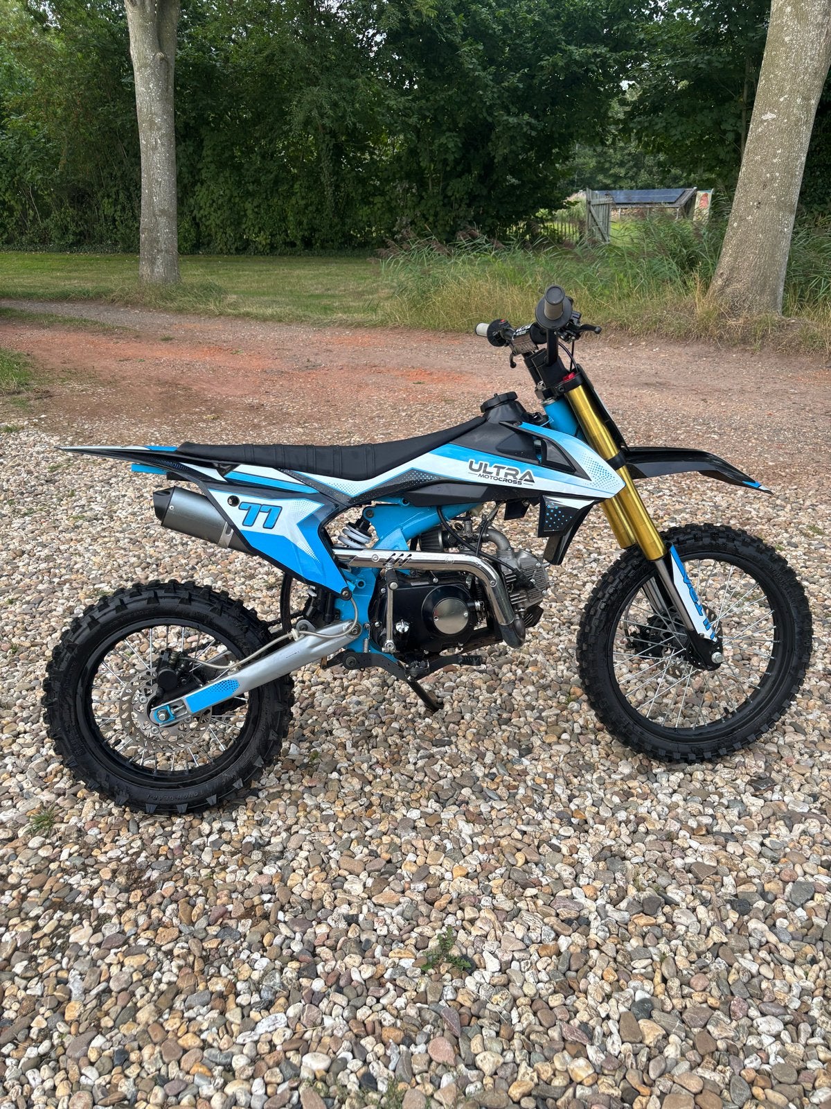 pitbike, Ophalen, 125 cc, Schijfrem, Pitbike