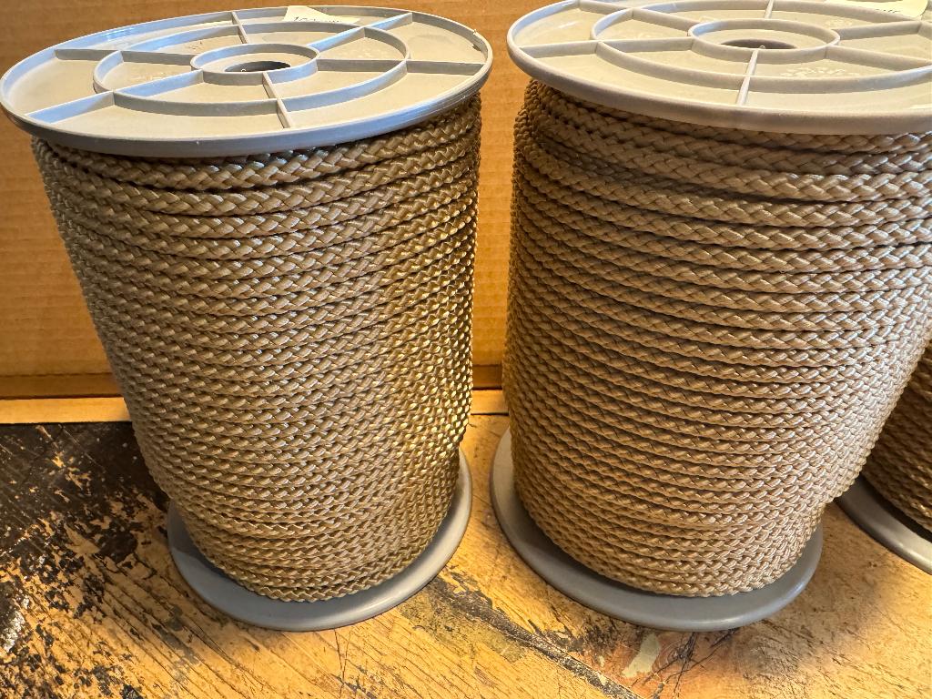 TOUW PPMF 6mm/haspels a 100mtr goud-beige kleur, Watersport en Boten, Accessoires en Onderhoud, Nieuw, Overige typen, Ophalen