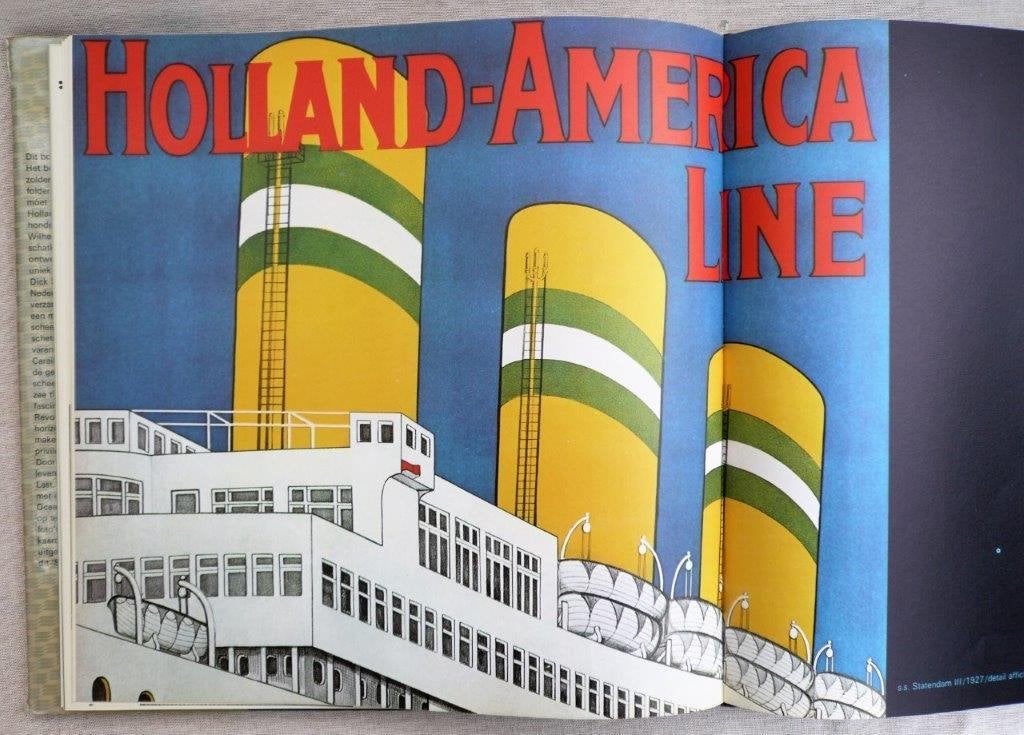 Holland Amerika lijn Honderd jaar. Jubileumboek. 1973., Verzamelen, Ophalen of Verzenden, Zo goed als nieuw, Motorboot, Boek of Tijdschrift