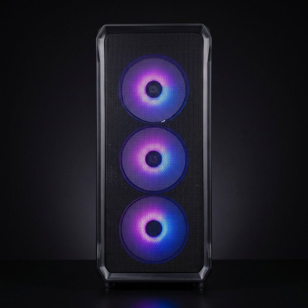 Gaming PC RX 7600 8GB Ryzen 5 4500 16GB 512GB SSD Win 11, Ophalen of Verzenden, Zo goed als nieuw, Gaming, SSD