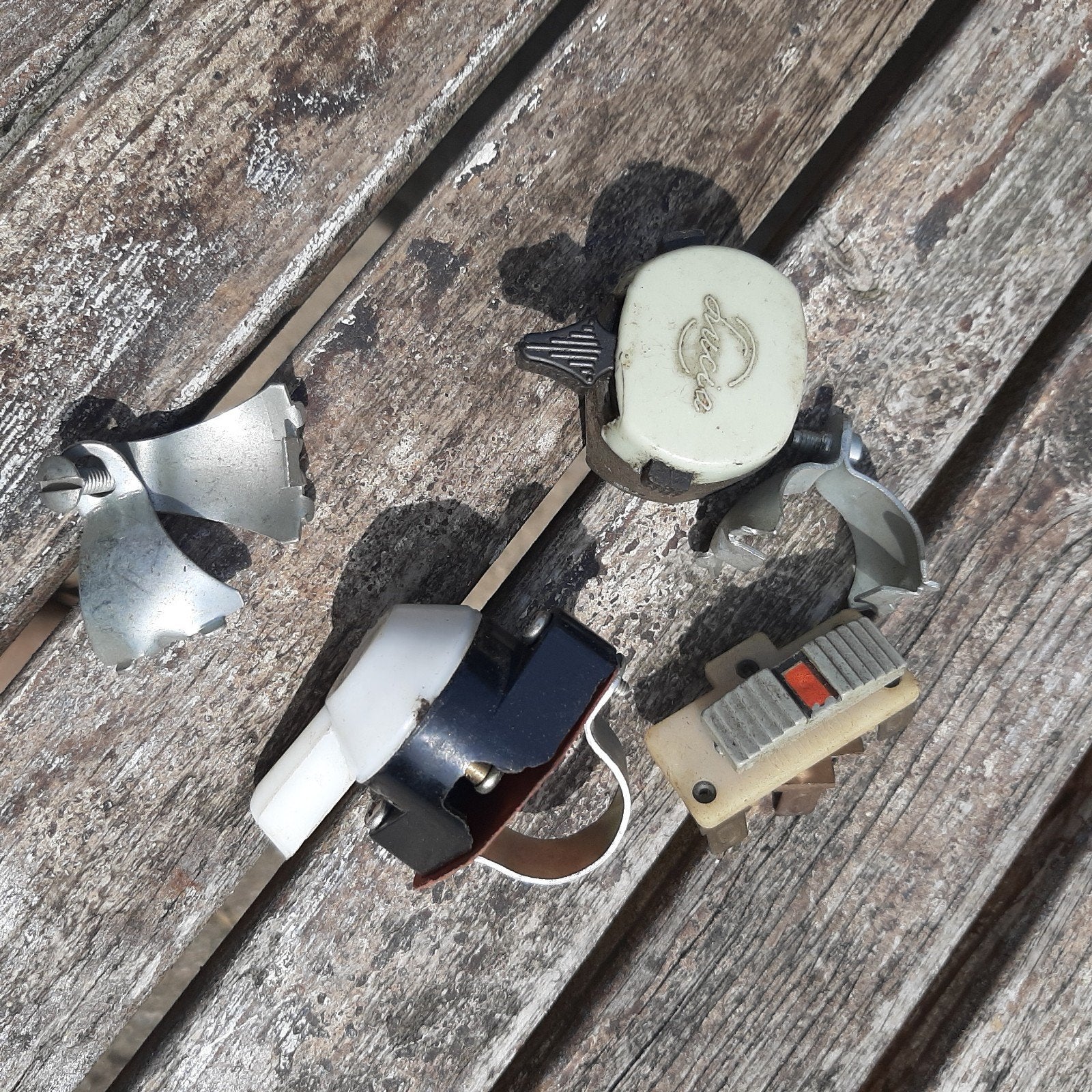 Diverse oude lichtschakelaars, Ophalen of Verzenden, Gebruikt, Overige merken