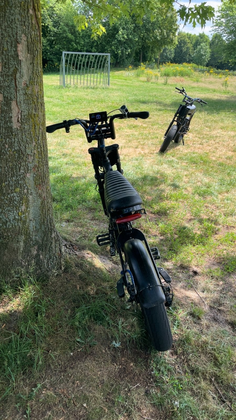 Fatbike V20 1000W - Krachtige E-bike met Dikke Banden, Zo goed als nieuw, Minder dan 47 cm, 50 km per accu of meer, Ophalen
