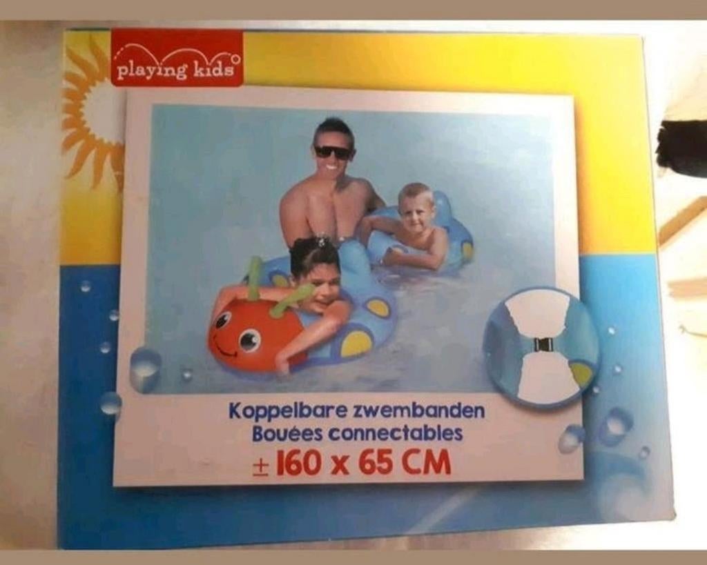 Zwemband koppelbaar voor 2 kinderen. Nieuw in de doos, Kinderen en Baby's, Kinderkleding | Kinder-zwemkleding, Ophalen, Nieuw