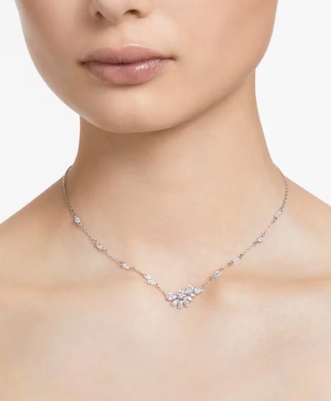 Swarovski ketting en armband set met kristallen, Sieraden, Tassen en Uiterlijk, Met kristal, Overige materialen, Ophalen of Verzenden