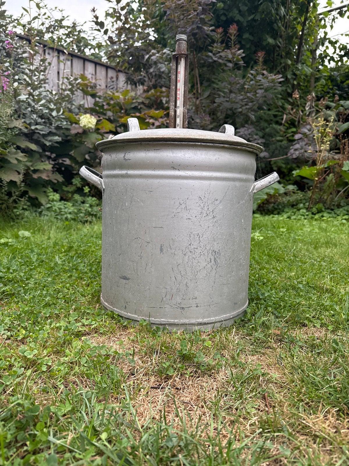 Vintage Weckketel / Inmaakketel met Thermometer, Ophalen of Verzenden