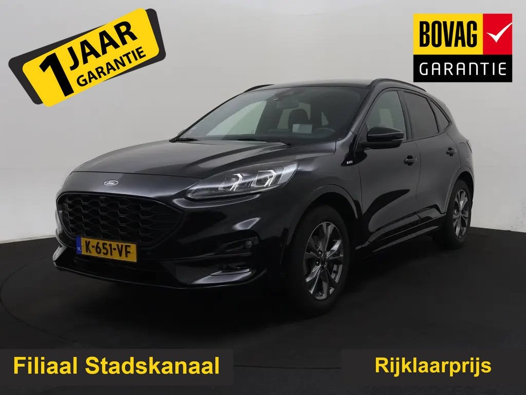 Ford Kuga 1.5 EcoBoost ST-Line X, 15 km/l, Euro 6, Zwart, Bedrijf