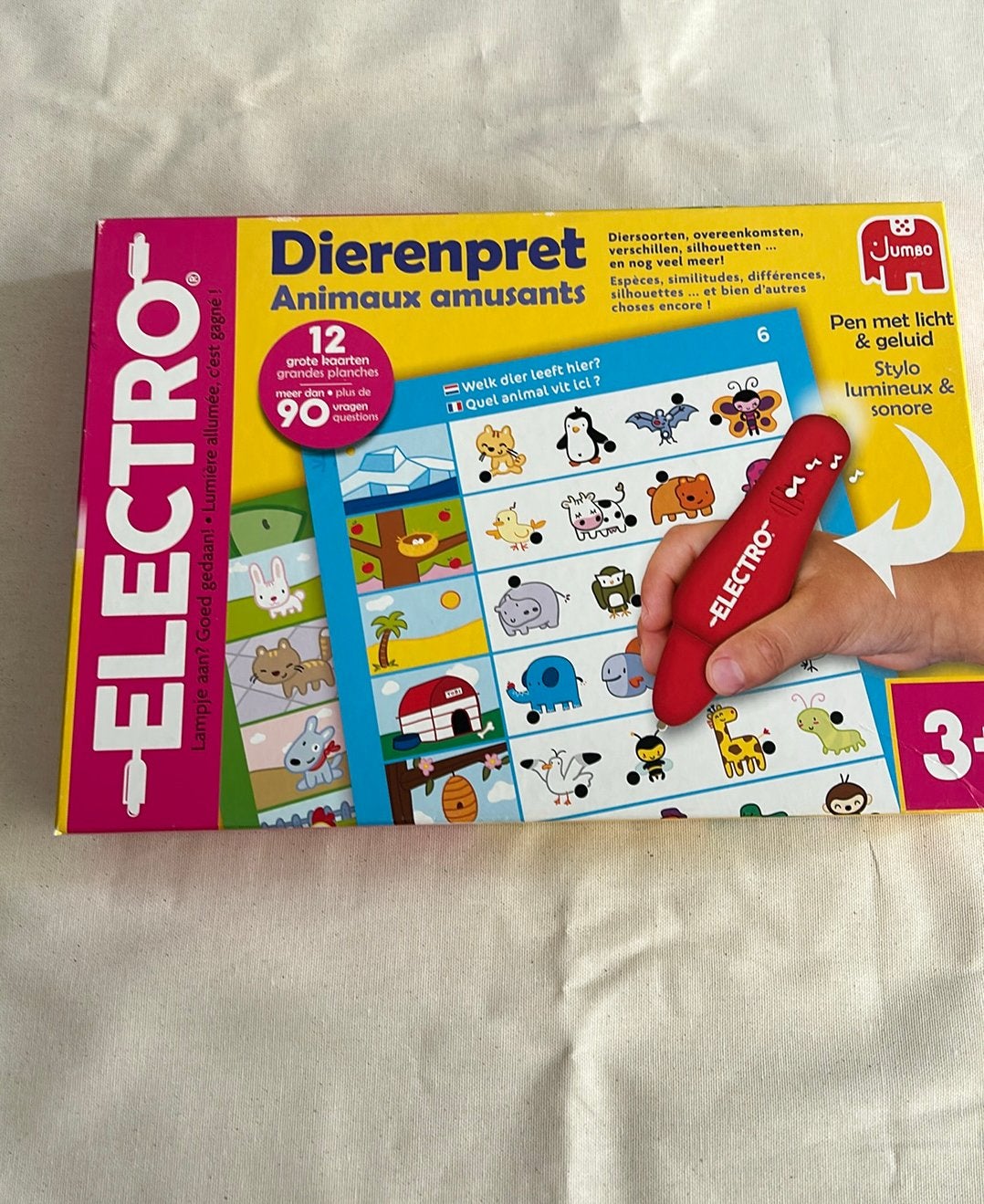 Jumbo - dierenpret 3+, Ophalen of Verzenden, Zo goed als nieuw, Ontdekken, Met geluid