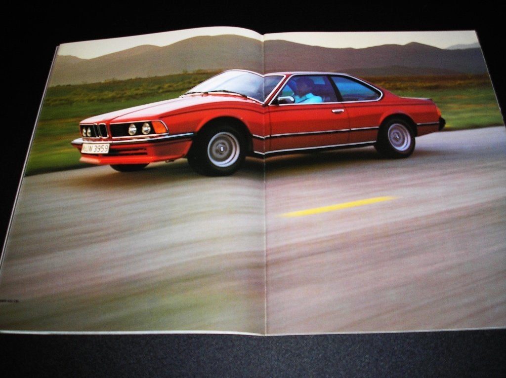 BMW 628 CSi, 633 CSi, 635 CSi, 1980/1981, Ophalen of Verzenden, Zo goed als nieuw, BMW