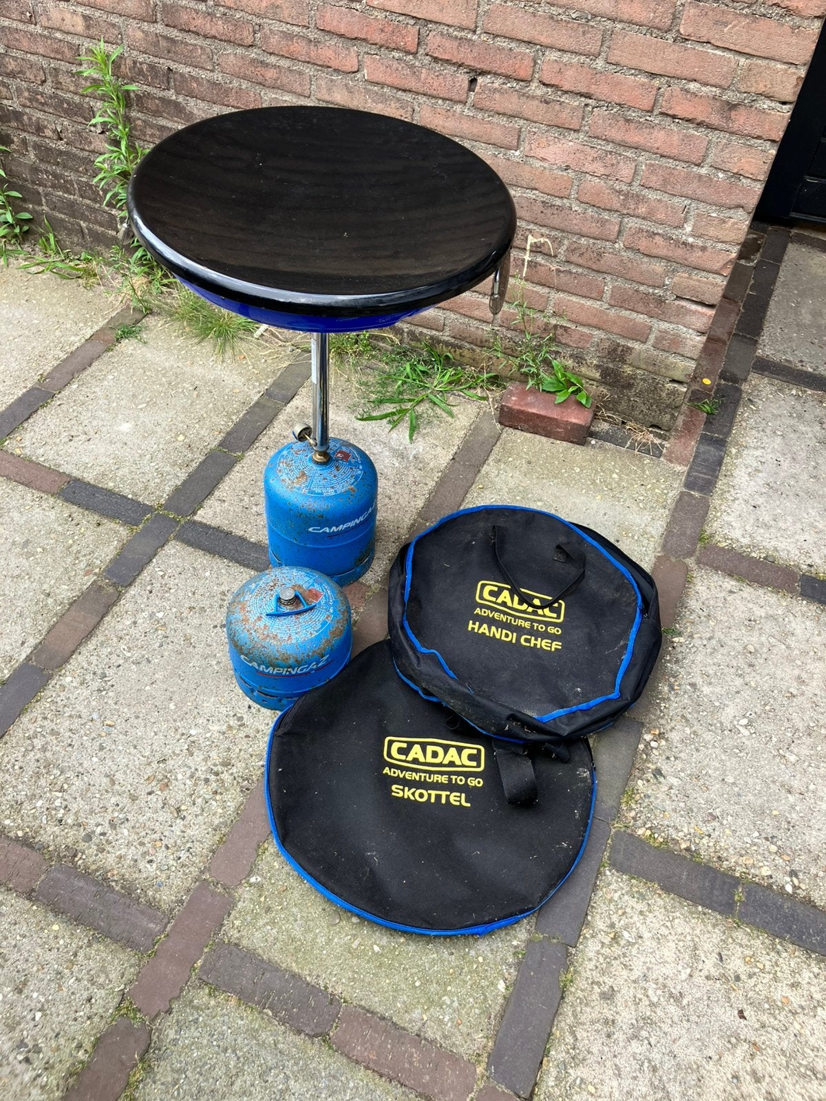 Cadac skottel, Ophalen, Zo goed als nieuw