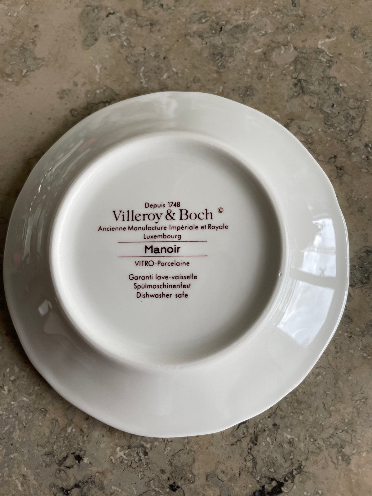 Villeroy & Boch Manoir Vitro-Porseleinen Borden (4 stuks), Ophalen of Verzenden