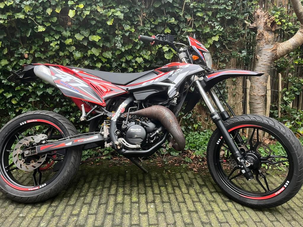 Beta rr 50 motard, Ophalen, 6 versnellingen, Gebruikt, Maximaal 45 km/u