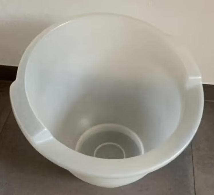 Half-doorzichtige, witte tummy tub, tummytub, Ophalen of Verzenden, Zo goed als nieuw, Tummy Tub