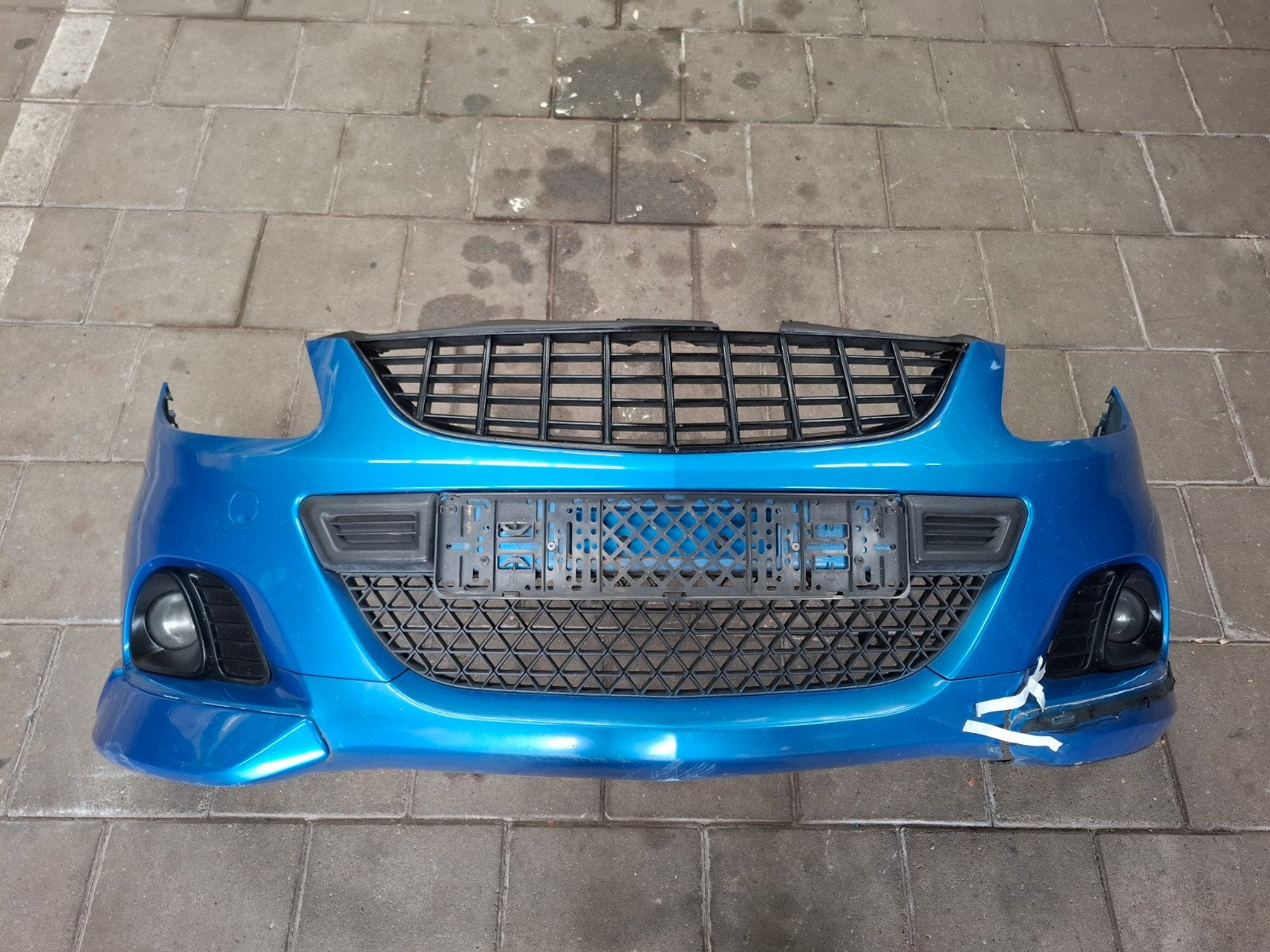 2x Opel corsa d opc pre-facelift voorbumper 2007-2010 blauw., Ophalen of Verzenden, Opel, Bumper