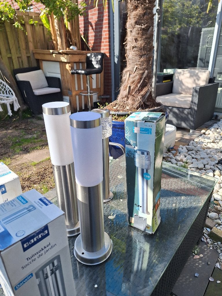 Tuin lampen, Ophalen, Minder dan 50 watt, Overige typen, Nieuw