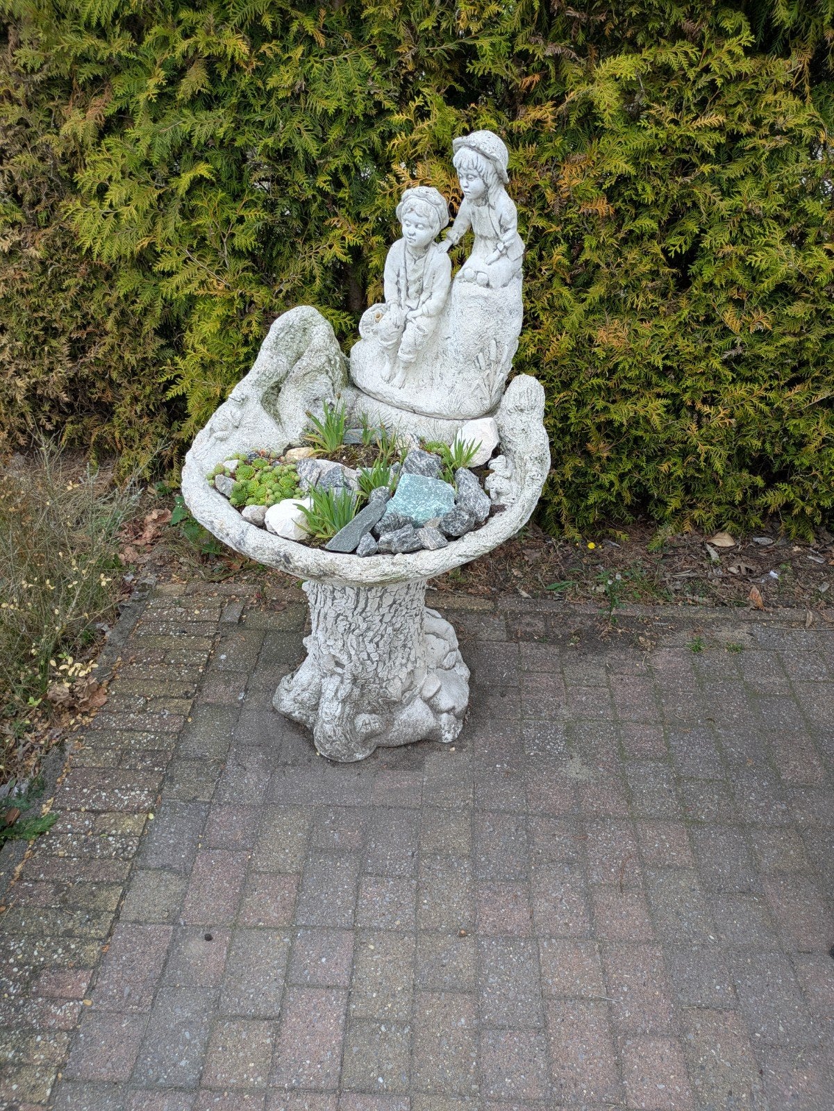 Tuinbeeld., Ophalen, Gebruikt