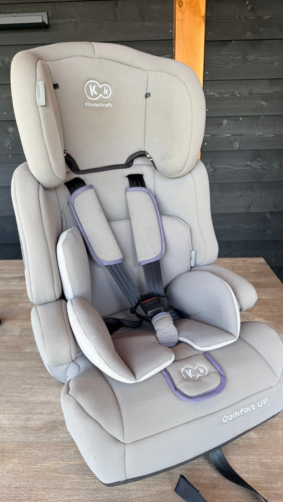 Kinderkraft autostoel, Autogordel, Zo goed als nieuw, 0 t/m 13 kg, Verstelbare rugleuning