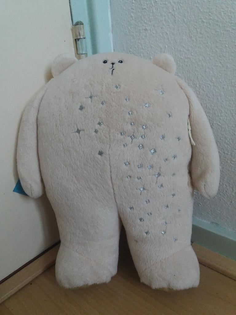 grappige knuffel van een sneeuwbeer/ijsbeer, Ophalen of Verzenden, Gebruikt, Overige typen