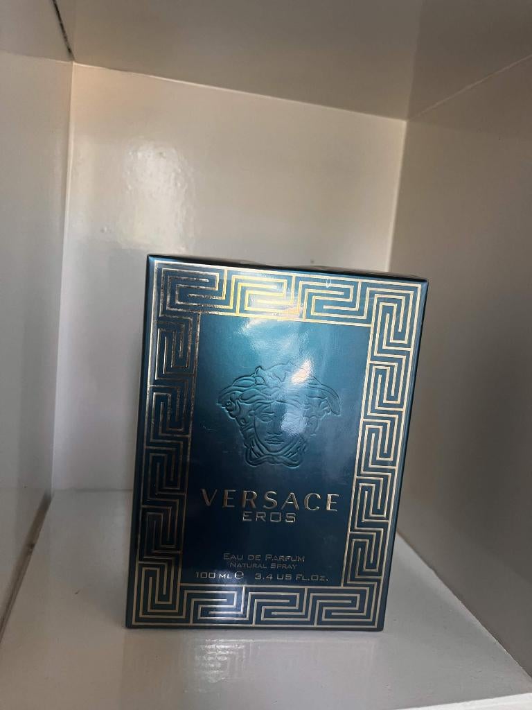 Versace eros Eau de parfum 100 ML, Sieraden, Tassen en Uiterlijk, Uiterlijk | Parfum, Nieuw, Verzenden