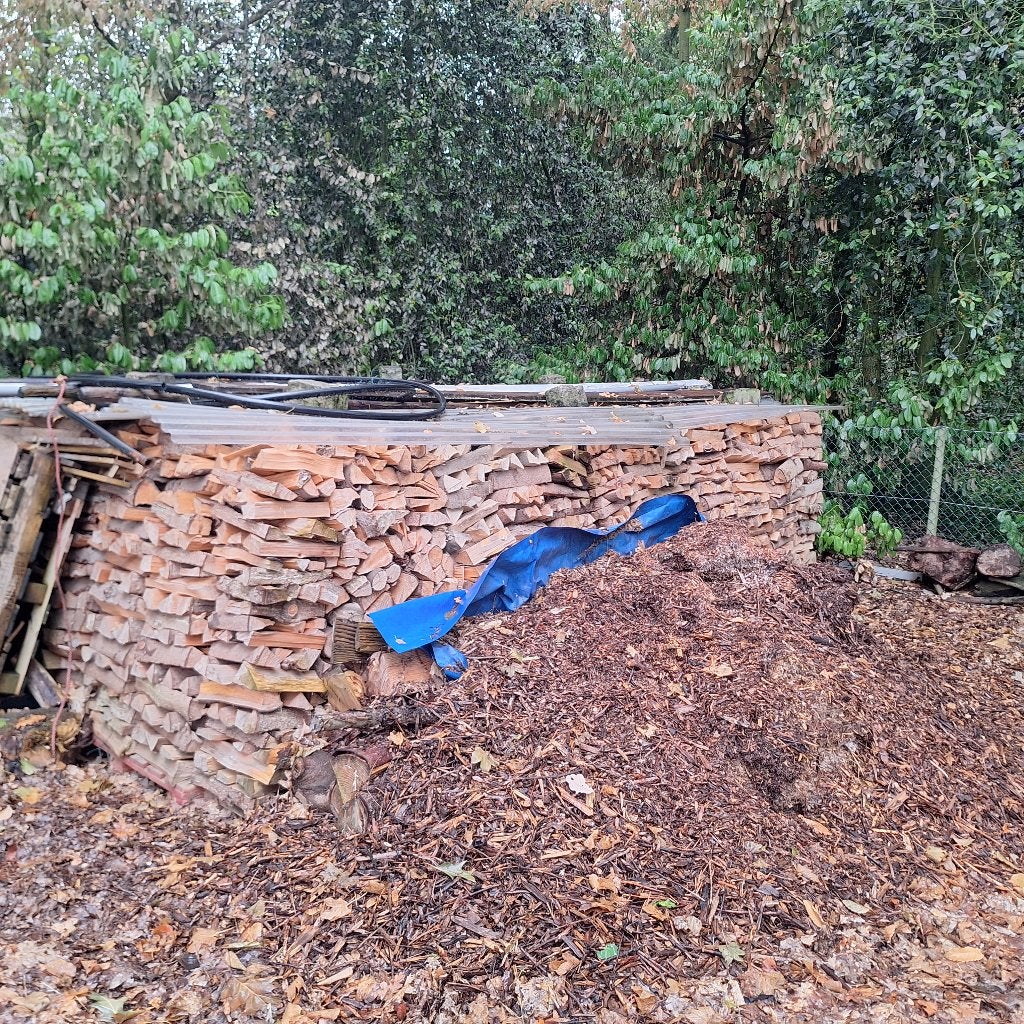 Haardhout, Tuin en Terras, 6 m³ of meer, Ophalen of Verzenden, Overige houtsoorten, Blokken