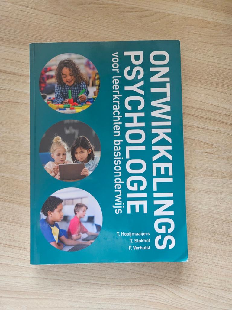 Ontwikkelingspsychologie voor leerkrachten basisonderwijs, Zo goed als nieuw, T. Hooijmaaijers, T. Stokhof, F. Verhulst, Gamma