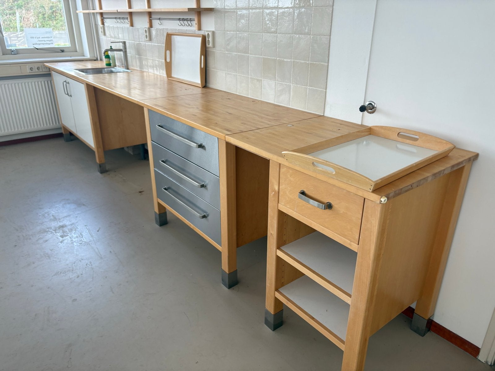 Ikea vintage keuken, Ophalen, Gebruikt, Bruin, Enkelwandige keuken