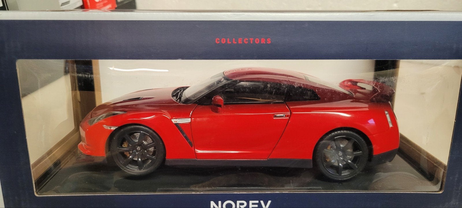 Norev 2008 Nissan GT_R R35, Ophalen of Verzenden, Zo goed als nieuw, Auto, Norev