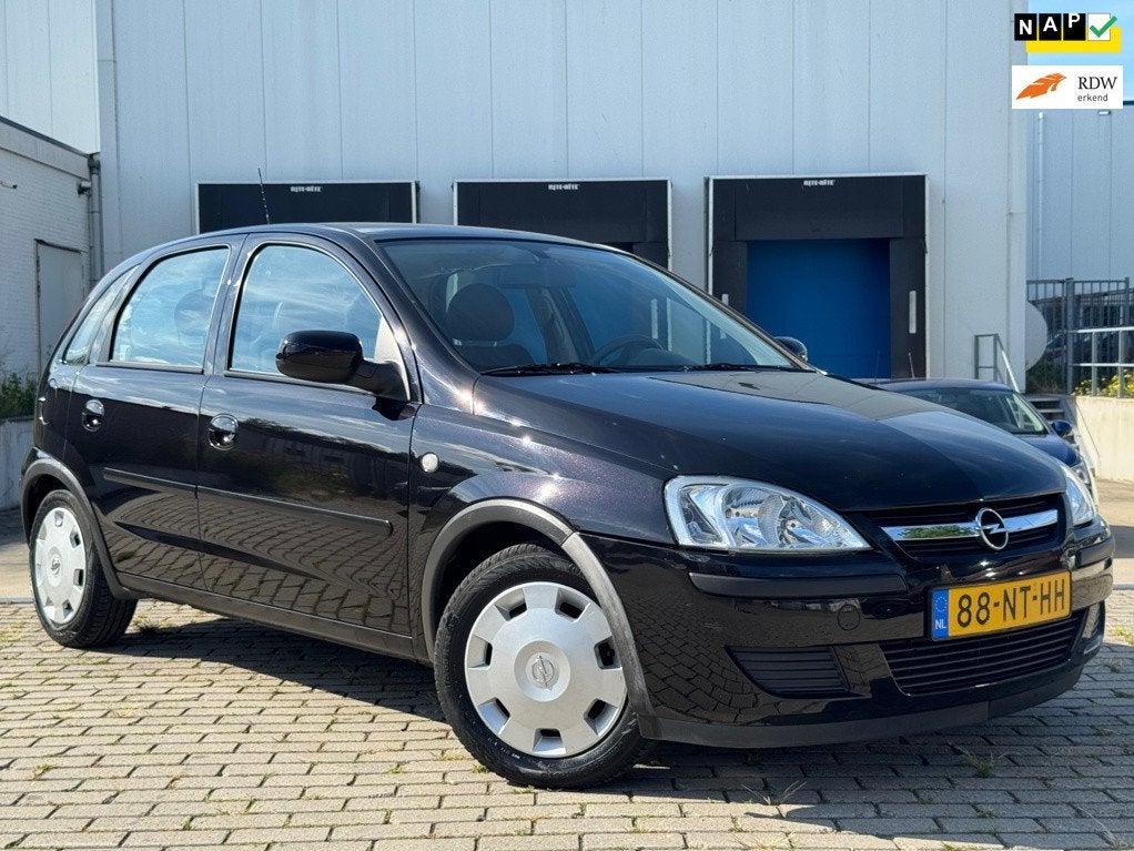Opel Corsa 1.0-12V Enjoy Automaat 5D Dealer ondh NAP APK, Auto's, Gebruikt, 60 pk, Origineel Nederlands, Bedrijf