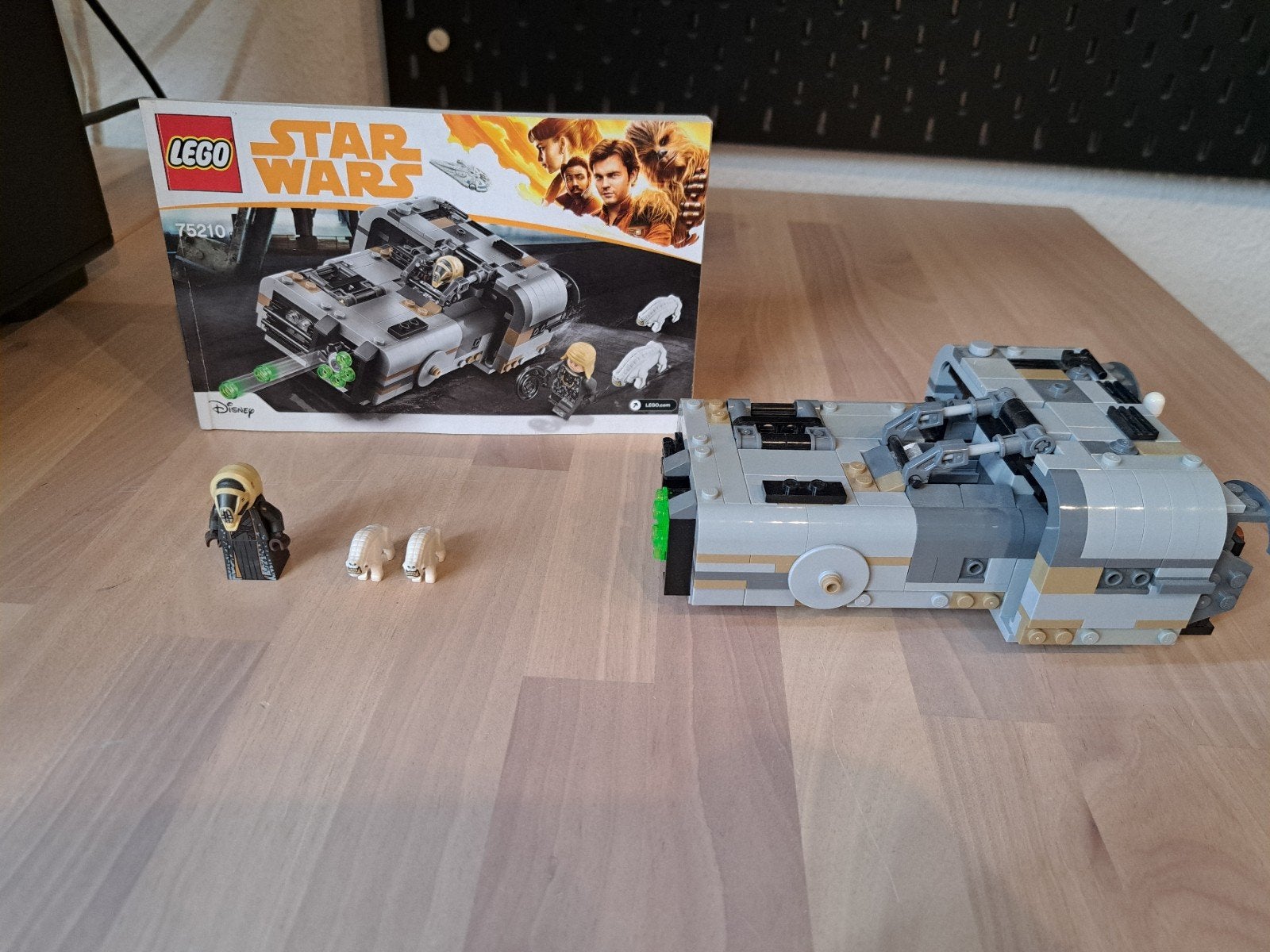 LEGO Star Wars 75210 Moloch's Landspeeder met 1 minifiguur, Ophalen of Verzenden, Gebruikt