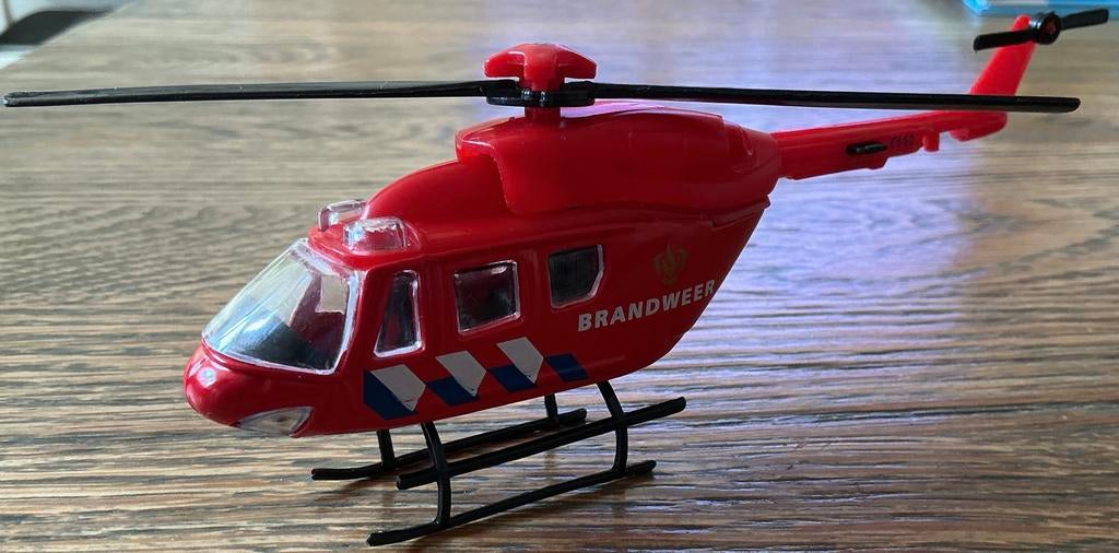 Brandweer Helikopter 14 cm. Zie alle andere Brandweer items, Ophalen, Zo goed als nieuw