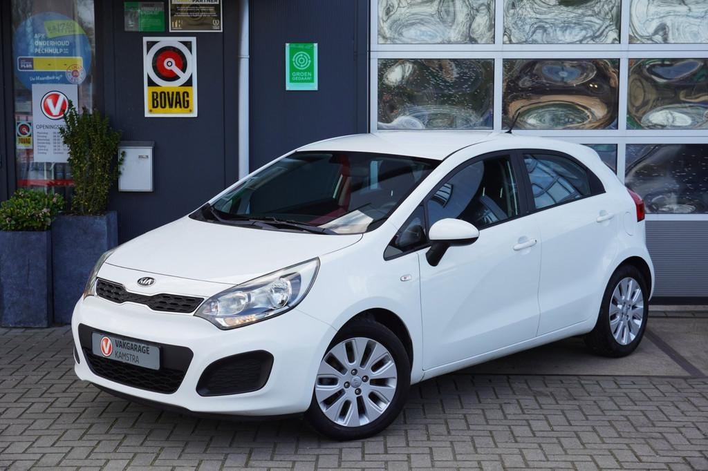 Kia Rio 1.4 CVVT 109PK Comfort Pack 5-deurs Airco/Cruise, Auto's, Voorwielaandrijving, Euro 5, 450 kg, 1396 cc