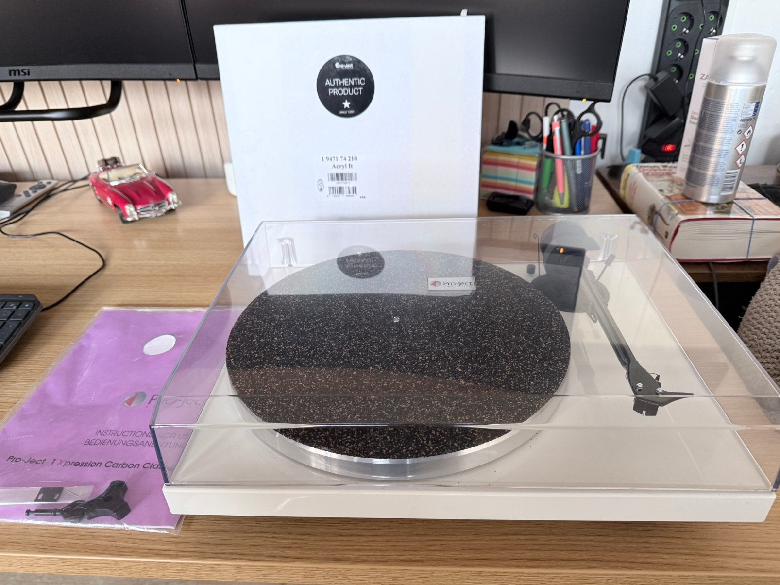 Pro-ject 1 Xpression Carbon met Denon DL-103r