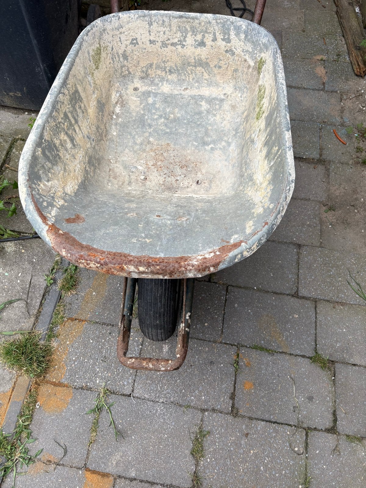 Gebruikte kruiwagen voor tuin en kluswerk, Ophalen of Verzenden, Gebruikt, Handmatig, Eenwielig