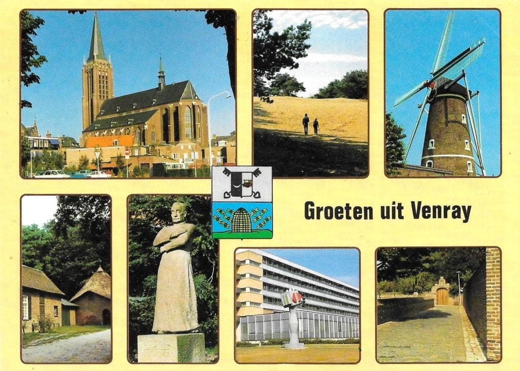 AK Venray - Groeten uit.....b, Verzenden, 1960 tot 1980, Ongelopen, Limburg