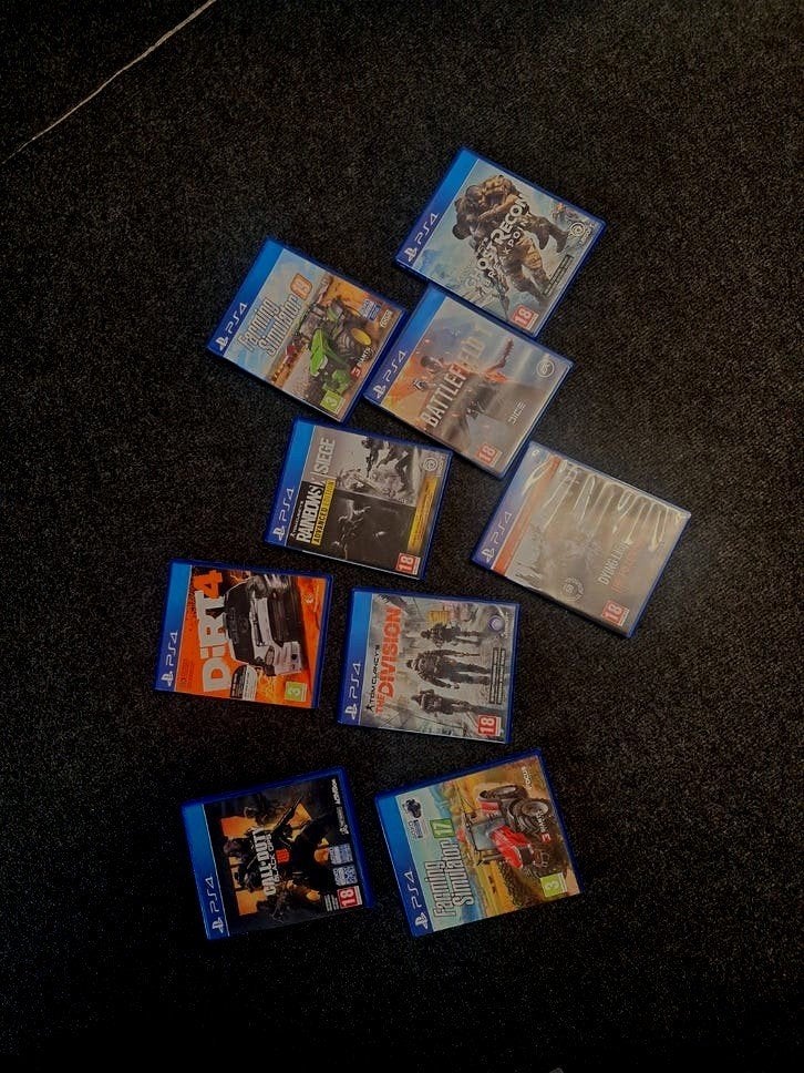 Diverse PlayStation 4 spellen - Actie, Simulatie en meer!, Spelcomputers en Games, Online, Gebruikt, Vanaf 18 jaar, Overige genres