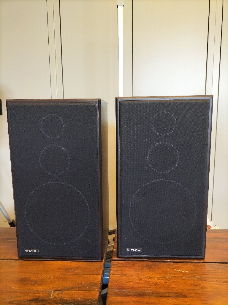 HITACHI HS-E9 Hifi 3-weg luidsprekers West-Duitsland