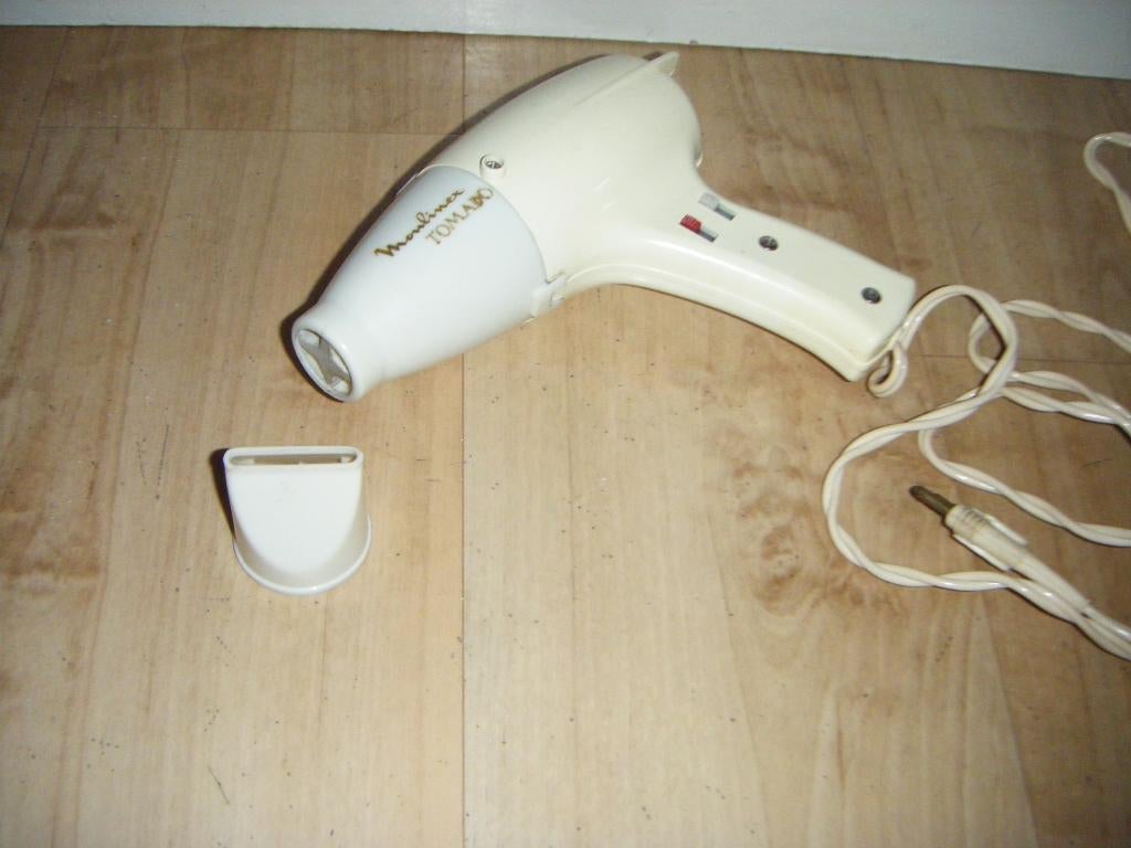 Vintage haardroger, föhn,Moulinex/Tomade,warm-koud,werkt, Ophalen of Verzenden, Persoonlijke verzorging