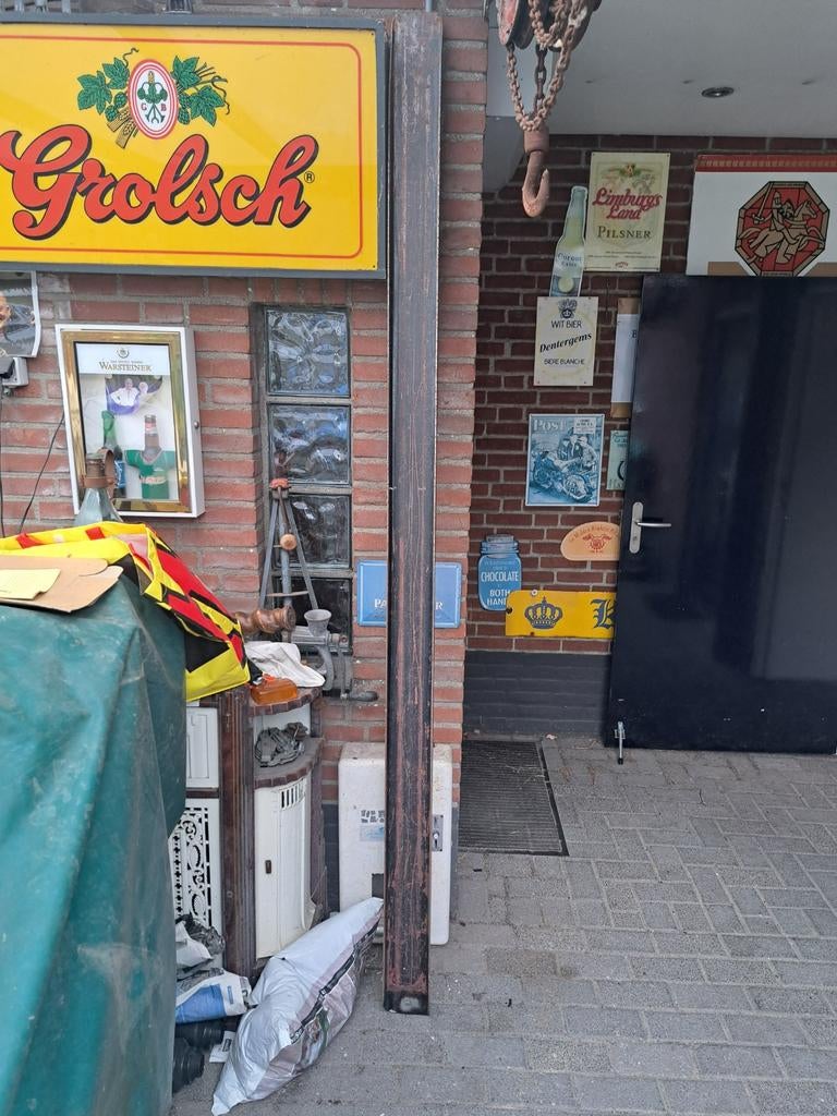 Oprijplaat oprijgoot brommer motor, Ophalen