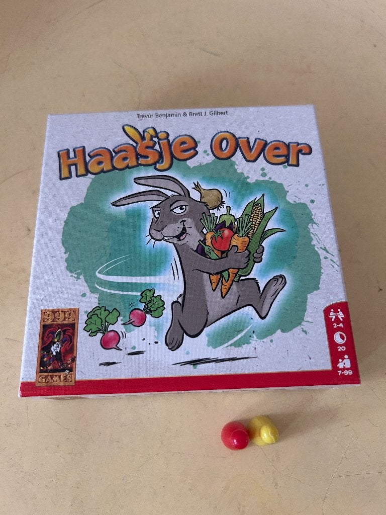 Haasje Over Bordspel 999 Games - NIEUW in verpakking, Een of twee spelers, Ophalen of Verzenden, Nieuw, 999 games