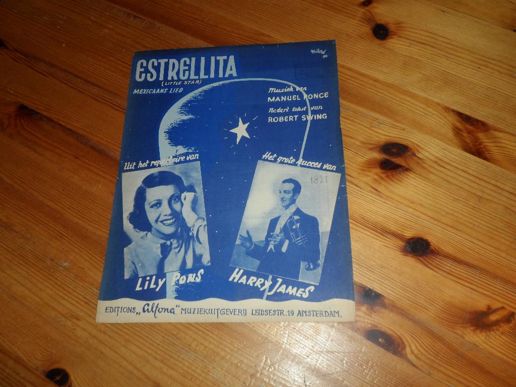 Estrellita - manuel m. Ponce, Muziek en Instrumenten, Zang, Gebruikt, Ophalen of Verzenden, Artiest of Componist