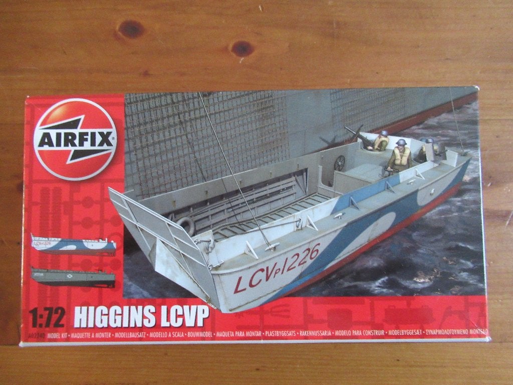 Higgins LCVP (Airfix 1/72), Ophalen of Verzenden, Nieuw, 1:50 tot 1:200, Airfix