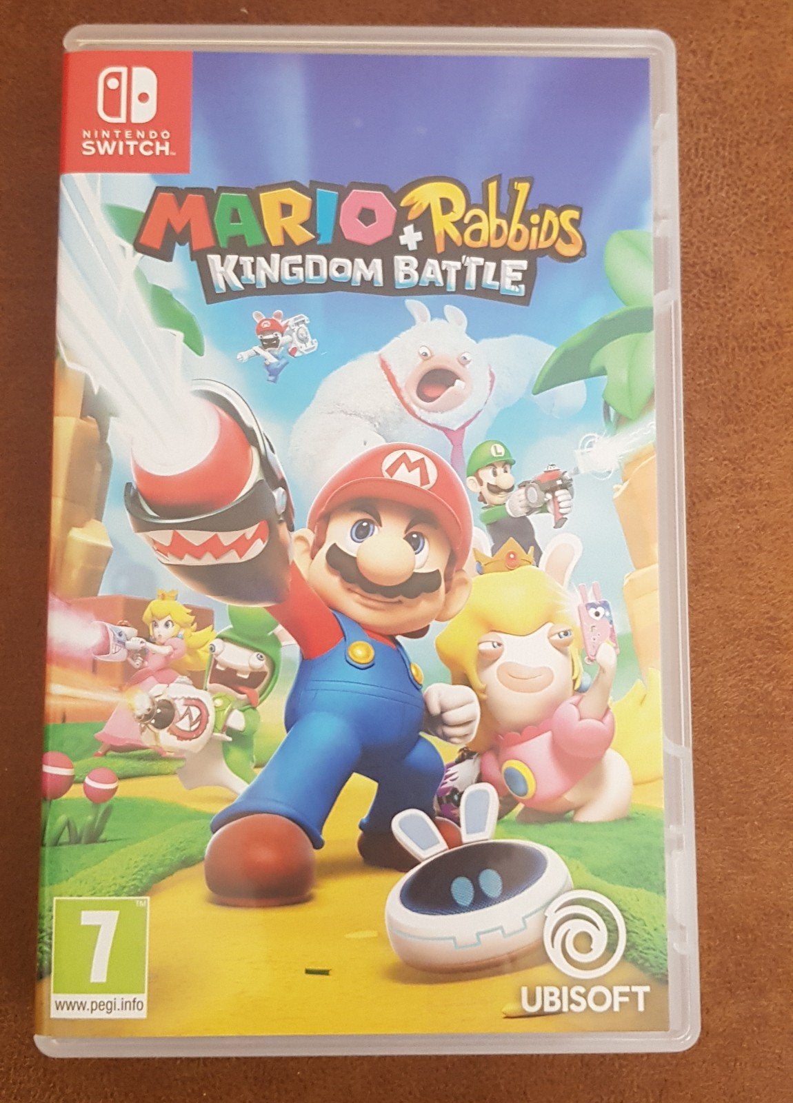 MARIO + RABBIDS KINGDOM BATTLE SWITCH SPEL, Ophalen of Verzenden, Zo goed als nieuw