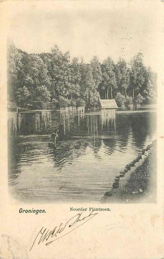 377-369-027 Groningen Noorderplantsoen, Verzenden, Voor 1920, Groningen
